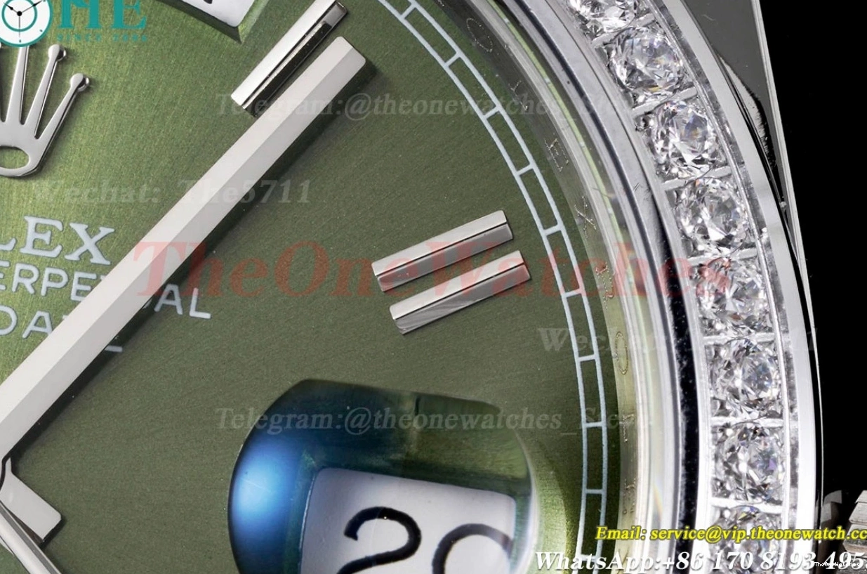 SS Version) Heavy A3255 Pres 40mm Dial 228349 GSF Green (Tungsten SS DayDate 0308